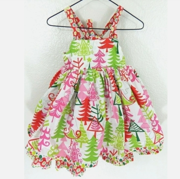 Jelly the Pug Sassy Christmas Tree Dress - Picture 1 of 3